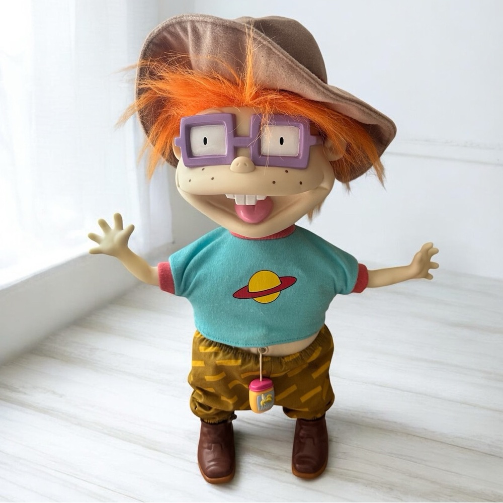 Vintage 1988 “Scream & Shake” Chuckie Finster Doll – Works!